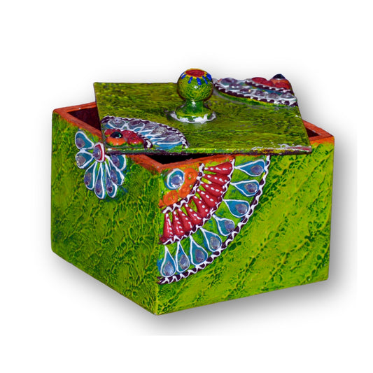 Dry Fruit Box- Green (Set of 2 Box)