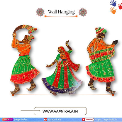 Wall Hanging - Dhola Maru Set of 3