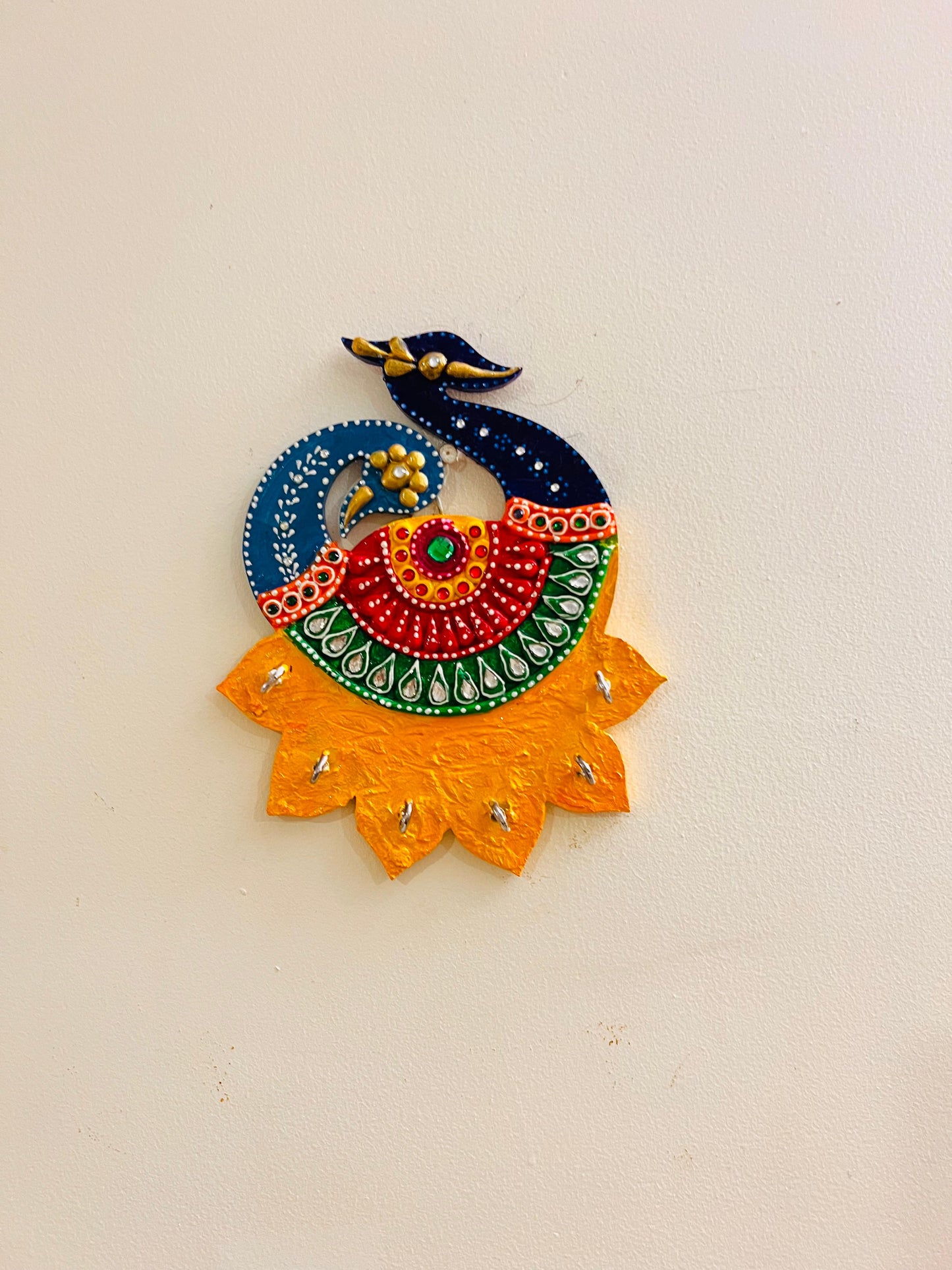 Keychain Holder (Peacock shape)