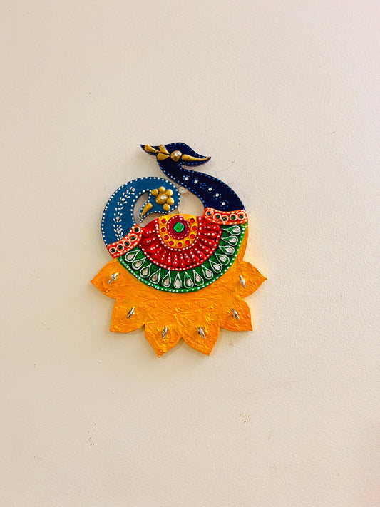 Keychain Holder (Peacock shape)