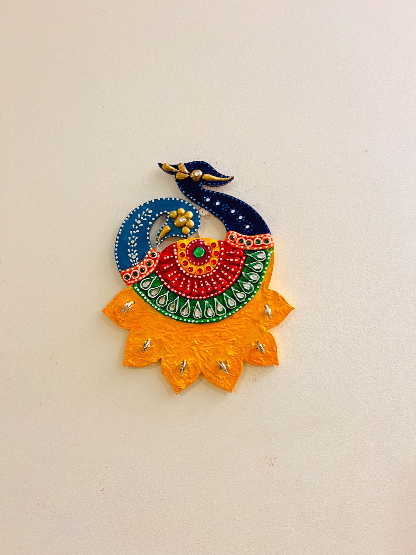 Keychain Holder (Peacock shape)