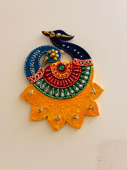 Keychain Holder (Peacock shape)