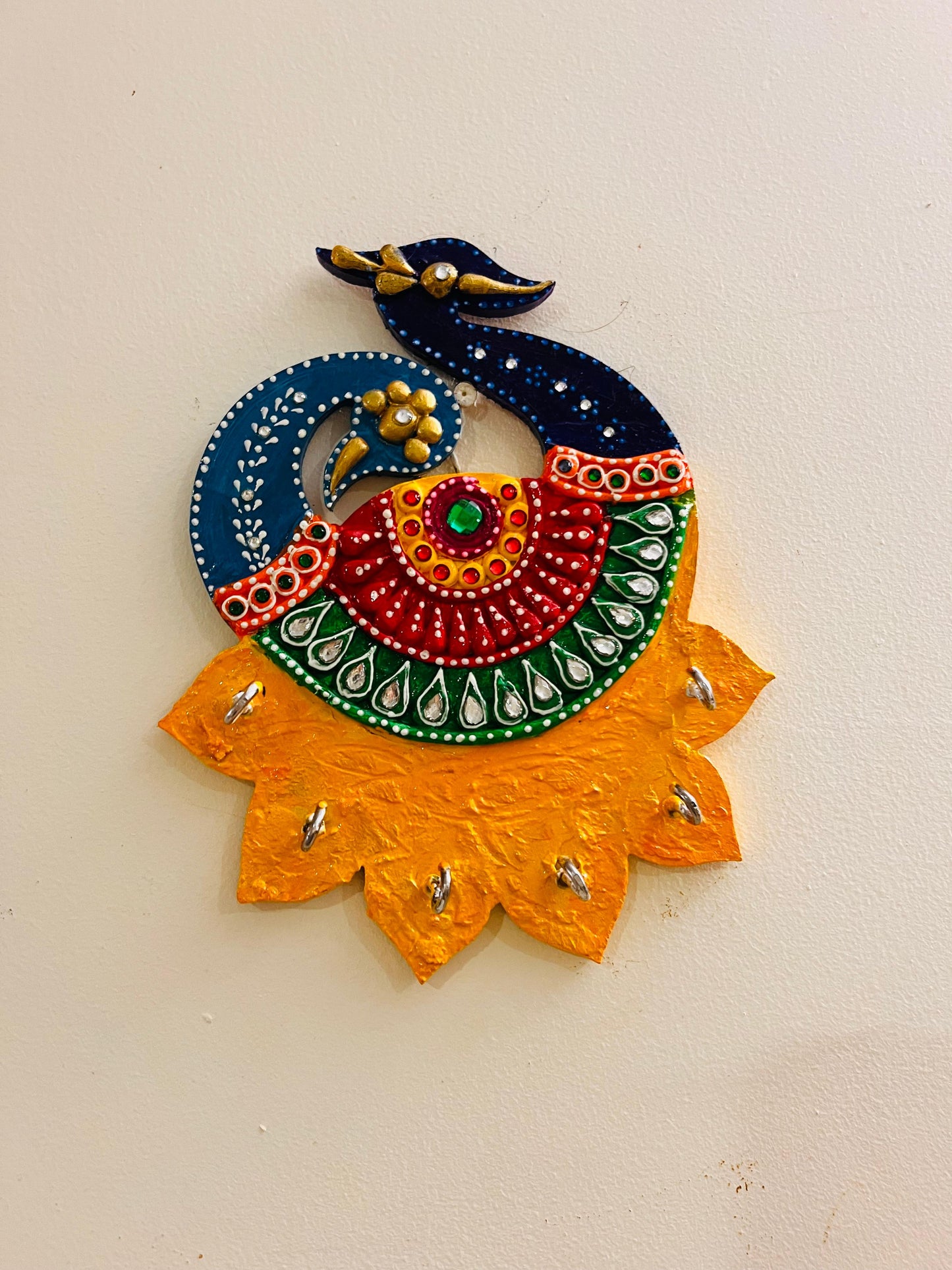 Keychain Holder (Peacock shape)