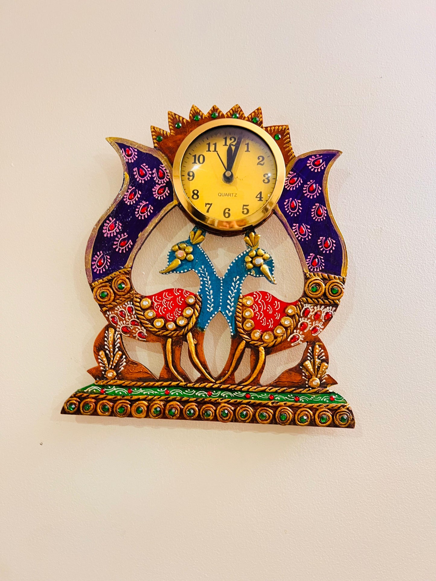 Wall Clock (Peacock)