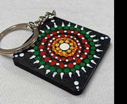 Keychains - Dot Mandala Art